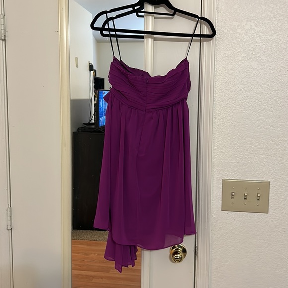 Strapless Miss Minuet Purple Dress - Picture 2 of 4